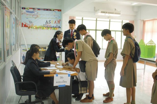 โครงการเลือกตั้งนายกองค์การนักวิชาชีพในอนาคตแห่งประเทศไทย ปีการศึกษา 2561
